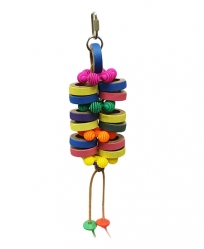 Double Bagel Blast by Made in the USA Bird Toys