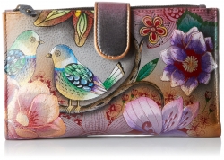 Anuschka Cell Phone Case/Wallet Blissful Birds