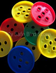 Plastic Buttons XL 2.75" 4 Pack