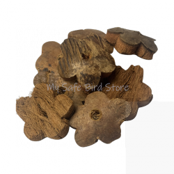 Coconut Flowers with 3/8" Hole 5 Pack