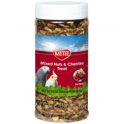 Kaytee Fiesta Nut/Cherry Treat Jar 8oz
