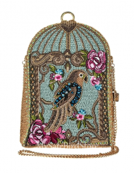 Mary Frances Pretty Parrot Handbag