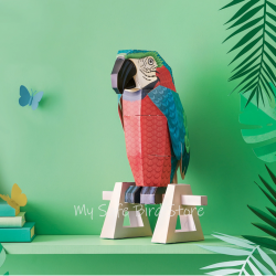 Create Your Own Parrot on a Perch
