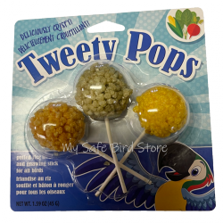 Penn Plax Tweety Pops  Puffed Rice 3 Pack