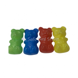 Plastic Bear Bird Toy Part 5 Pack