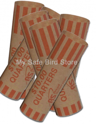 Quarter Coin Wrappers 10 Pack