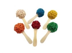 Java Wood Popsicle Stick Foot Toy