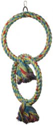 Polly's Pet Products Double Ring Swing Sm