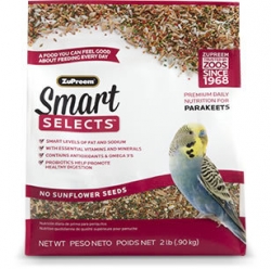 Zupreem Smart Selects Parakeet 2# Bag