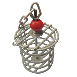 Foraging Feeder/Toy Parts Cage by AE Cage Co GRAY