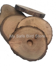 Pear Wood 3 Inch Slice with 1/4