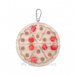 Wood & Cork Pizza by Happy Beaks