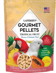Lafebers Tropical Fruit Macaw Pellets 4#