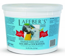 Lafebers Macaw Pellets 5 lb tub